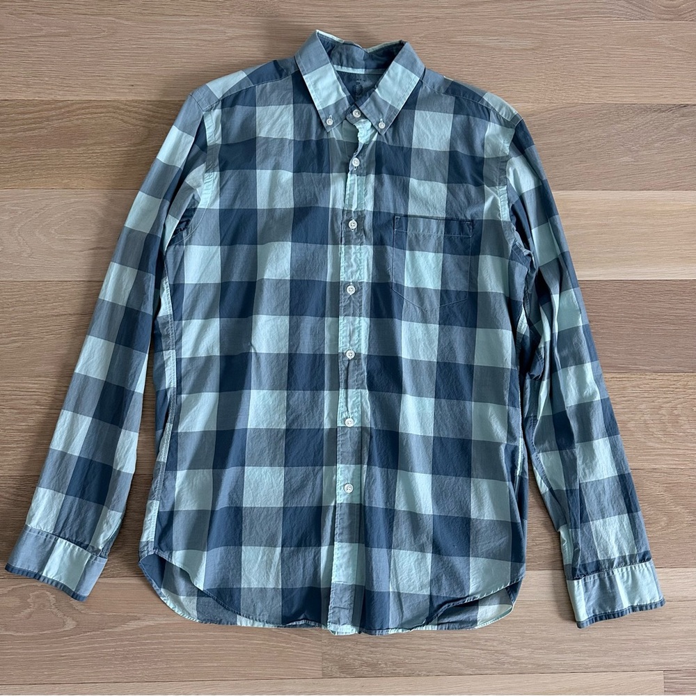 J.CREW MEN'S - BUTTON DOWN SHIRT - SIZE MEDIUM - PERFECT CONDITION